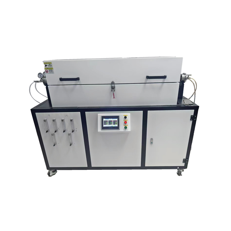 তিন-তাপমাত্রা উচ্চ-বিশুদ্ধতা কোয়ার্টজ টিউব চুল্লি